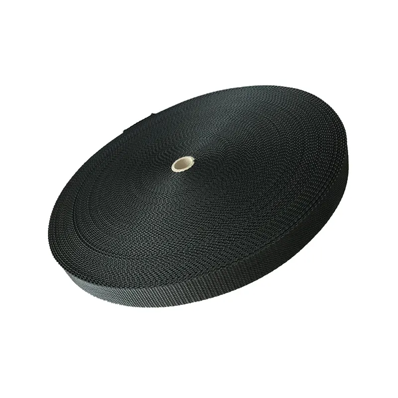 Schwarz 25 mm schweres Gurtband