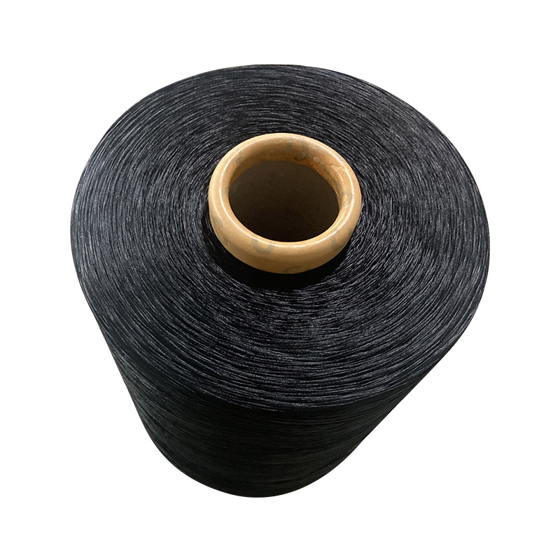 Schwarzes PP -Twisted Garn