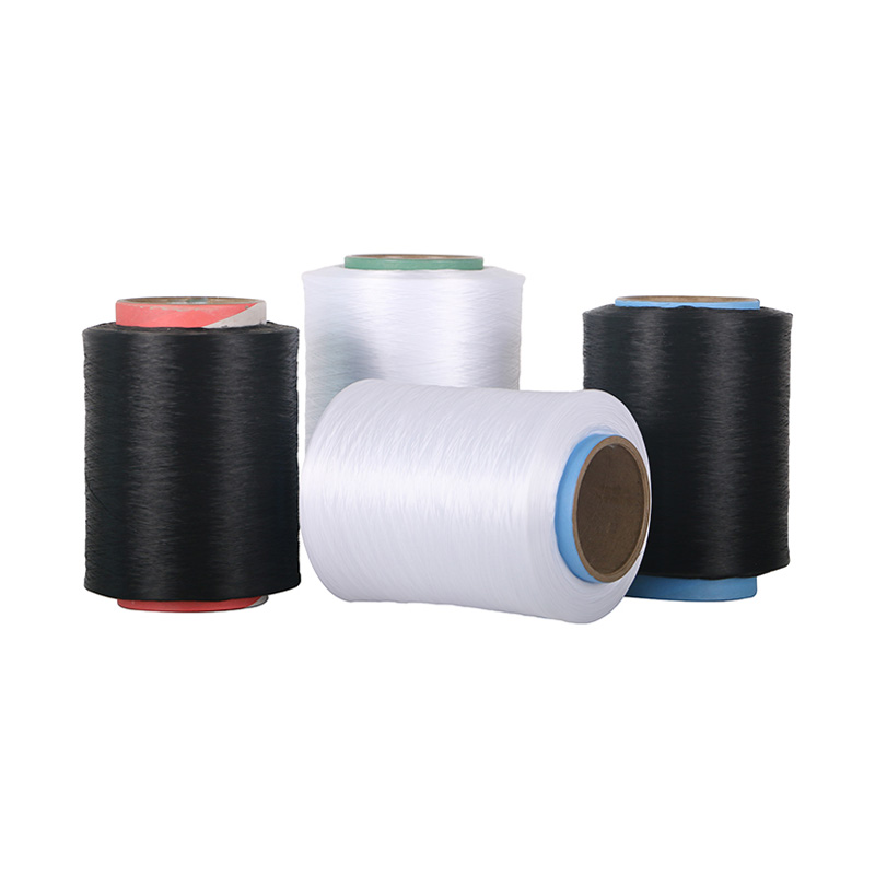 Schwarzer recyceltes PP -Garn